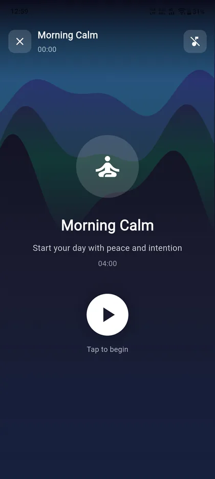 Meditation player